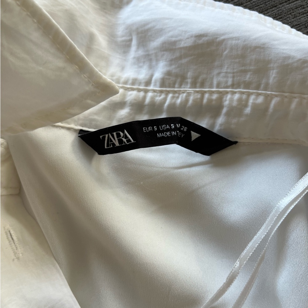 Zara button down dress - Picture 3 of 3